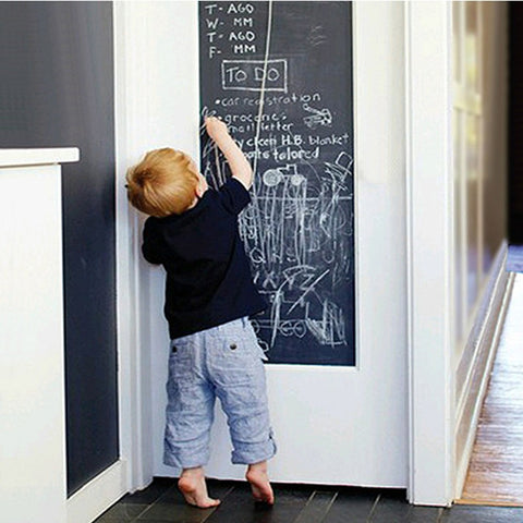 Creative Wall Sticker Chalkboard With Regular Chalks