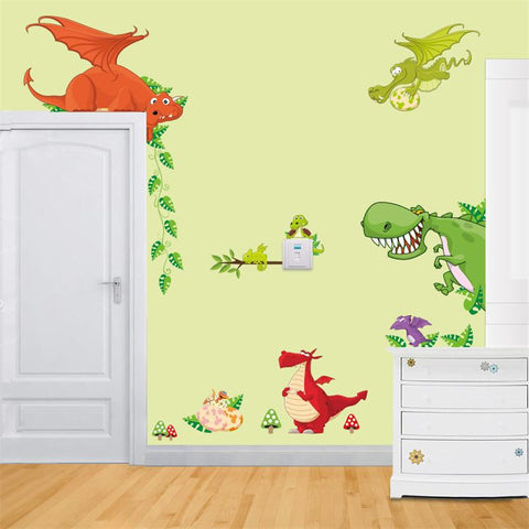 Cute Animal Live in Your Home DIY Wall Stickers