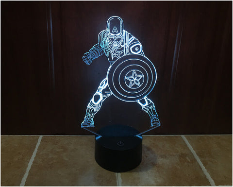 The Avengers LED Light Night For Kids Room