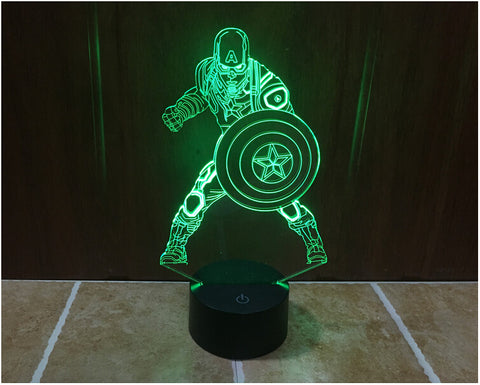 The Avengers LED Light Night For Kids Room
