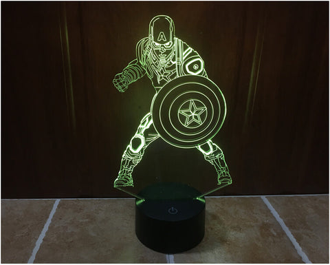 The Avengers LED Light Night For Kids Room