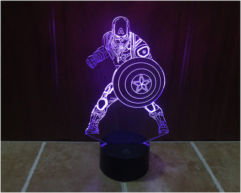 The Avengers LED Light Night For Kids Room