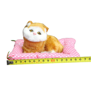 Super Kawaii Simulation Cats Plush Toy For Kids Room Decoration