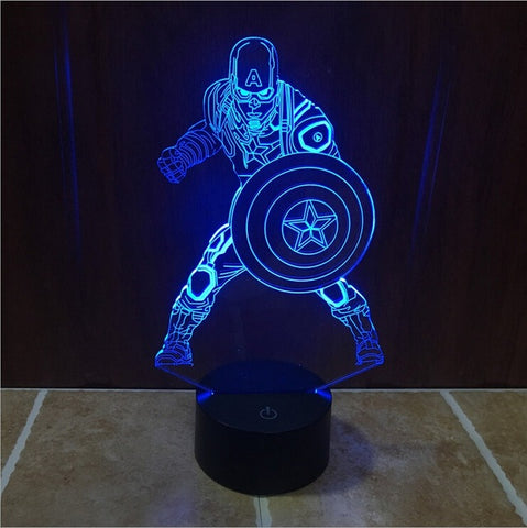 The Avengers LED Light Night For Kids Room