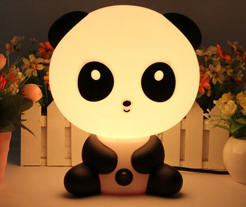 Panda and Bear Inspired Desk Night Lights For Kids Room