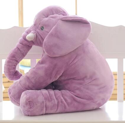 Cute Colored Elephant For Kids Room Bed Decoration
