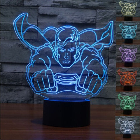 The Avengers LED Light Night For Kids Room