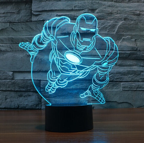 The Avengers LED Light Night For Kids Room