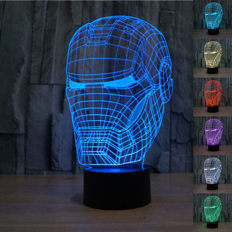 The Avengers LED Light Night For Kids Room