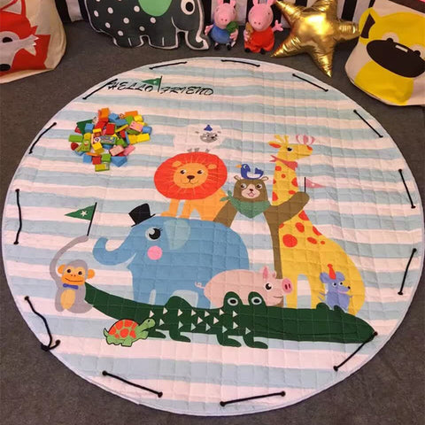 Cute Rugs Carpet Round Shaped For Kids Room