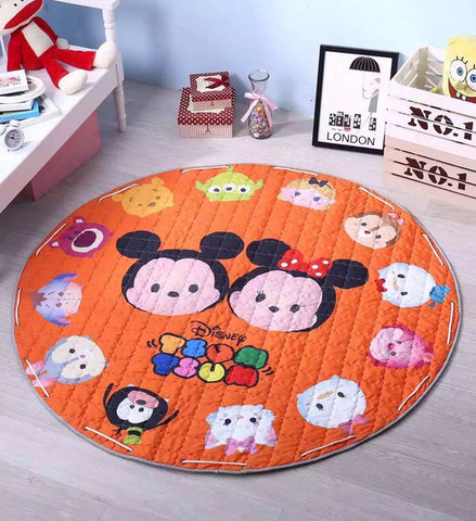 Cute Rugs Carpet Round Shaped For Kids Room