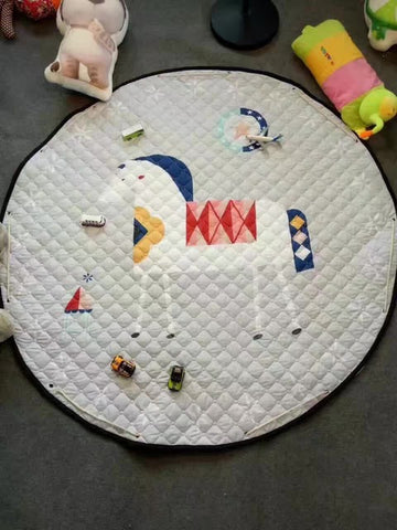 Cute Rugs Carpet Round Shaped For Kids Room