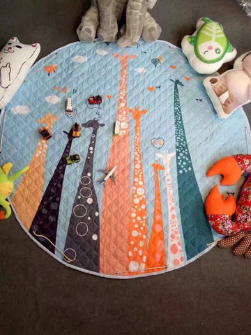 Cute Rugs Carpet Round Shaped For Kids Room